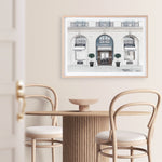 Shop 31 Rue Cambon I Art Print a Paris France fashion style themed painted wall art print from The Print Emporium wall artwork collection - Buy Australian made fine art painting style poster and framed prints for the home and your interior decor room, TPE-745-AP