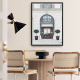 Shop 31 Rue Cambon II Canvas Print a Paris France Fashion style themed painted framed canvas wall art print from The Print Emporium artwork collection - Buy Australian made fine art painting style stretched canvas prints for the home and your interior decor space, TPE-773-CA-35X46-NF