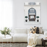 Shop 31 Rue Cambon II Canvas Print a Paris France Fashion style themed painted framed canvas wall art print from The Print Emporium artwork collection - Buy Australian made fine art painting style stretched canvas prints for the home and your interior decor space, TPE-773-CA-35X46-NF