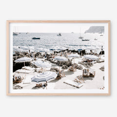 Shop A Day At Fontelina I Photo Art Print a coastal themed photography wall art print from The Print Emporium wall artwork collection - Buy Australian made fine art poster and framed prints for the home and your interior decor, TPE-728-AP