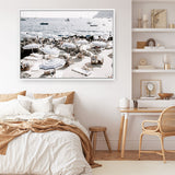 Shop A Day At Fontelina I Photo Canvas Print a coastal themed photography framed stretched canvas print from The Print Emporium wall artwork collection - Buy Australian made prints for the home and your interior decor space, TPE-728-CA-35X46-NF
