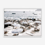 Shop A Day At Fontelina I Photo Canvas Print a coastal themed photography framed stretched canvas print from The Print Emporium wall artwork collection - Buy Australian made prints for the home and your interior decor space, TPE-728-CA-35X46-NF
