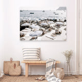 Shop A Day At Fontelina I Photo Canvas Print a coastal themed photography framed stretched canvas print from The Print Emporium wall artwork collection - Buy Australian made prints for the home and your interior decor space, TPE-728-CA-35X46-NF