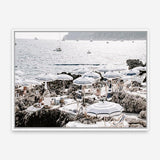 Shop A Day At Fontelina II Photo Canvas Print a coastal themed photography framed stretched canvas print from The Print Emporium wall artwork collection - Buy Australian made prints for the home and your interior decor space, TPE-855-CA-35X46-NF
