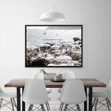Shop A Day At Fontelina II Photo Canvas Print a coastal themed photography framed stretched canvas print from The Print Emporium wall artwork collection - Buy Australian made prints for the home and your interior decor space, TPE-855-CA-35X46-NF