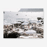 Shop A Day At Fontelina II Photo Canvas Print a coastal themed photography framed stretched canvas print from The Print Emporium wall artwork collection - Buy Australian made prints for the home and your interior decor space, TPE-855-CA-35X46-NF
