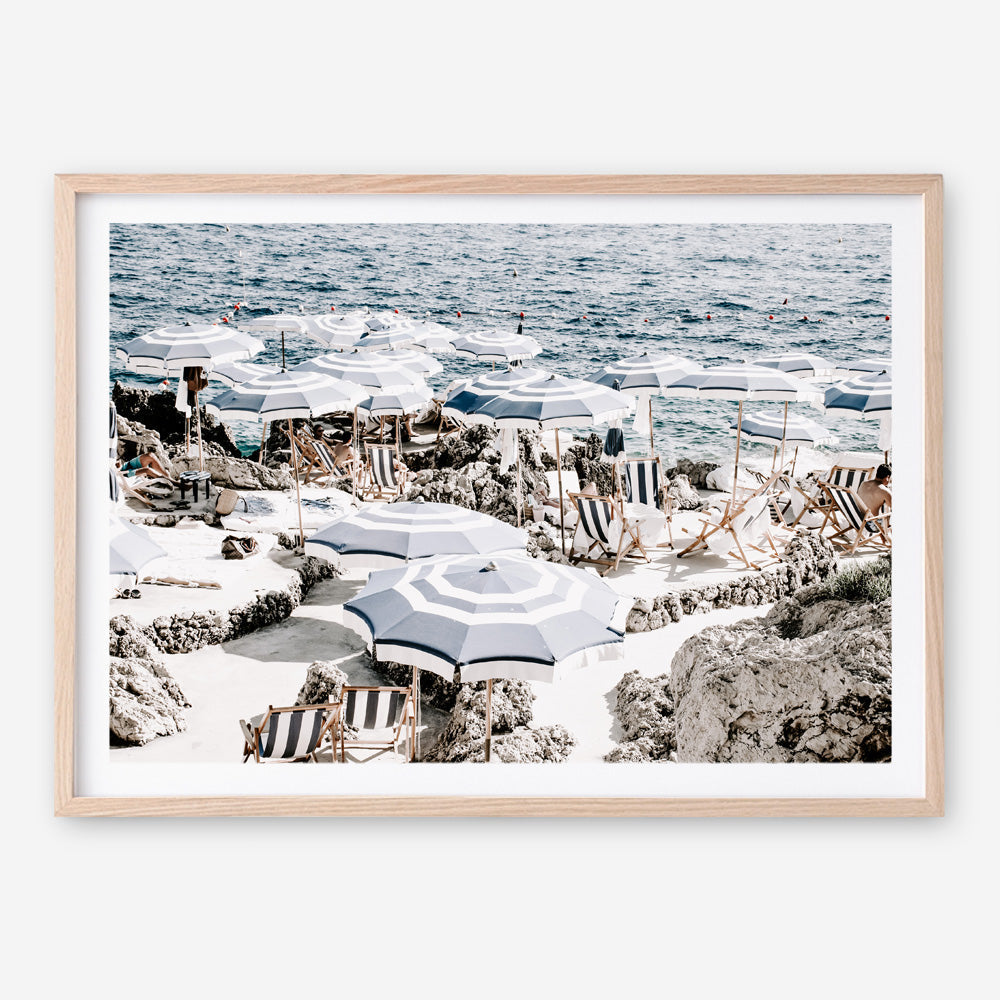 Shop A Day At Fontelina III Photo Art Print a coastal themed photography wall art print from The Print Emporium wall artwork collection - Buy Australian made fine art poster and framed prints for the home and your interior decor, TPE-860-AP