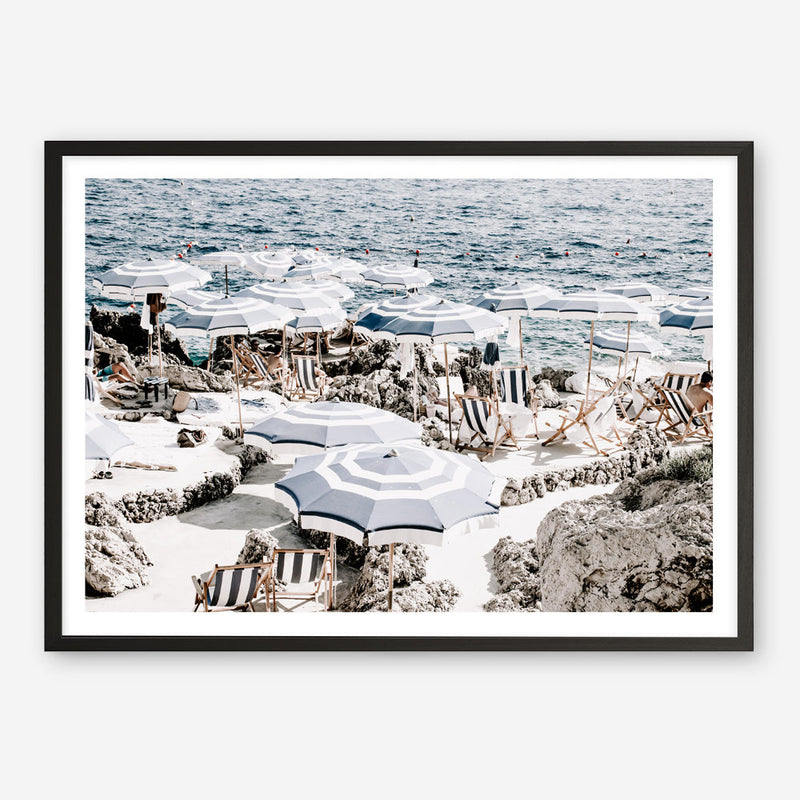 Shop A Day At Fontelina III Photo Art Print a coastal themed photography wall art print from The Print Emporium wall artwork collection - Buy Australian made fine art poster and framed prints for the home and your interior decor, TPE-860-AP