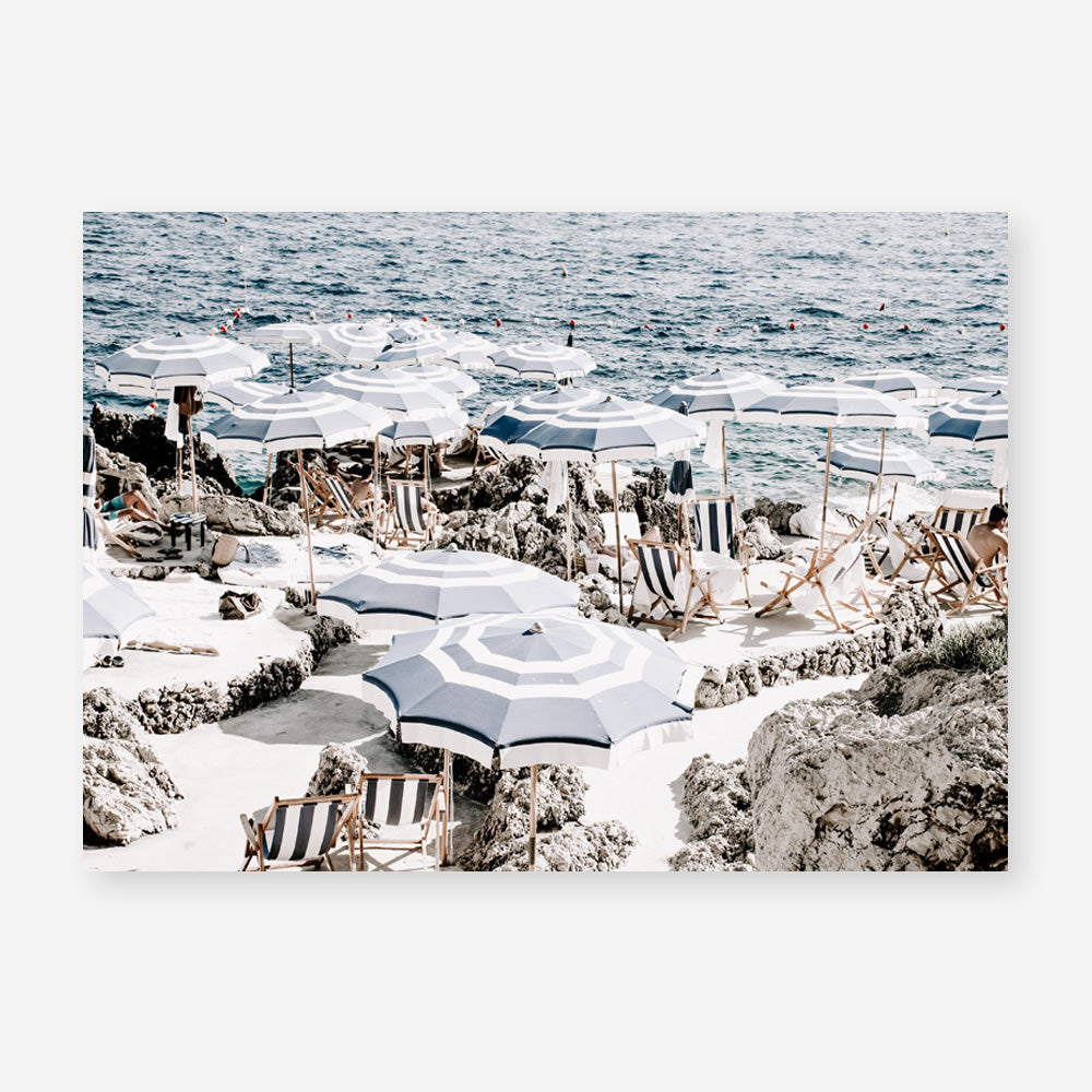 Shop A Day At Fontelina III Photo Art Print a coastal themed photography wall art print from The Print Emporium wall artwork collection - Buy Australian made fine art poster and framed prints for the home and your interior decor, TPE-860-AP