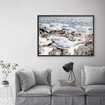 Shop A Day At Fontelina III Photo Art Print a coastal themed photography wall art print from The Print Emporium wall artwork collection - Buy Australian made fine art poster and framed prints for the home and your interior decor, TPE-860-AP