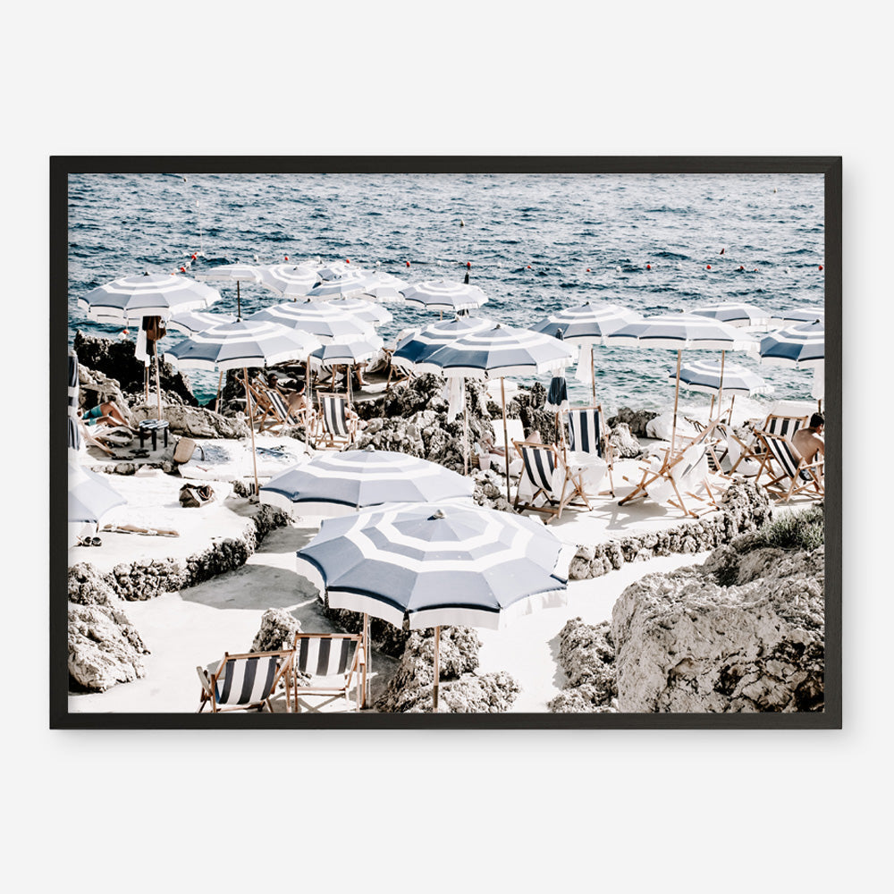 Shop A Day At Fontelina III Photo Art Print a coastal themed photography wall art print from The Print Emporium wall artwork collection - Buy Australian made fine art poster and framed prints for the home and your interior decor, TPE-860-AP