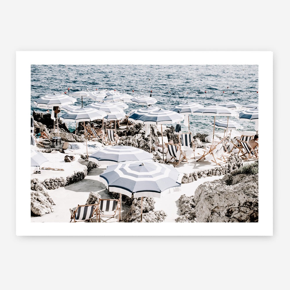 Shop A Day At Fontelina III Photo Art Print a coastal themed photography wall art print from The Print Emporium wall artwork collection - Buy Australian made fine art poster and framed prints for the home and your interior decor, TPE-860-AP
