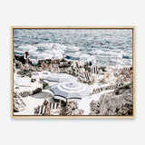 Shop A Day At Fontelina III Photo Canvas Print a coastal themed photography framed stretched canvas print from The Print Emporium wall artwork collection - Buy Australian made prints for the home and your interior decor space, TPE-860-CA-35X46-NF