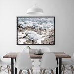 Shop A Day At Fontelina III Photo Canvas Print a coastal themed photography framed stretched canvas print from The Print Emporium wall artwork collection - Buy Australian made prints for the home and your interior decor space, TPE-860-CA-35X46-NF