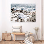 Shop A Day At Fontelina III Photo Canvas Print a coastal themed photography framed stretched canvas print from The Print Emporium wall artwork collection - Buy Australian made prints for the home and your interior decor space, TPE-860-CA-35X46-NF