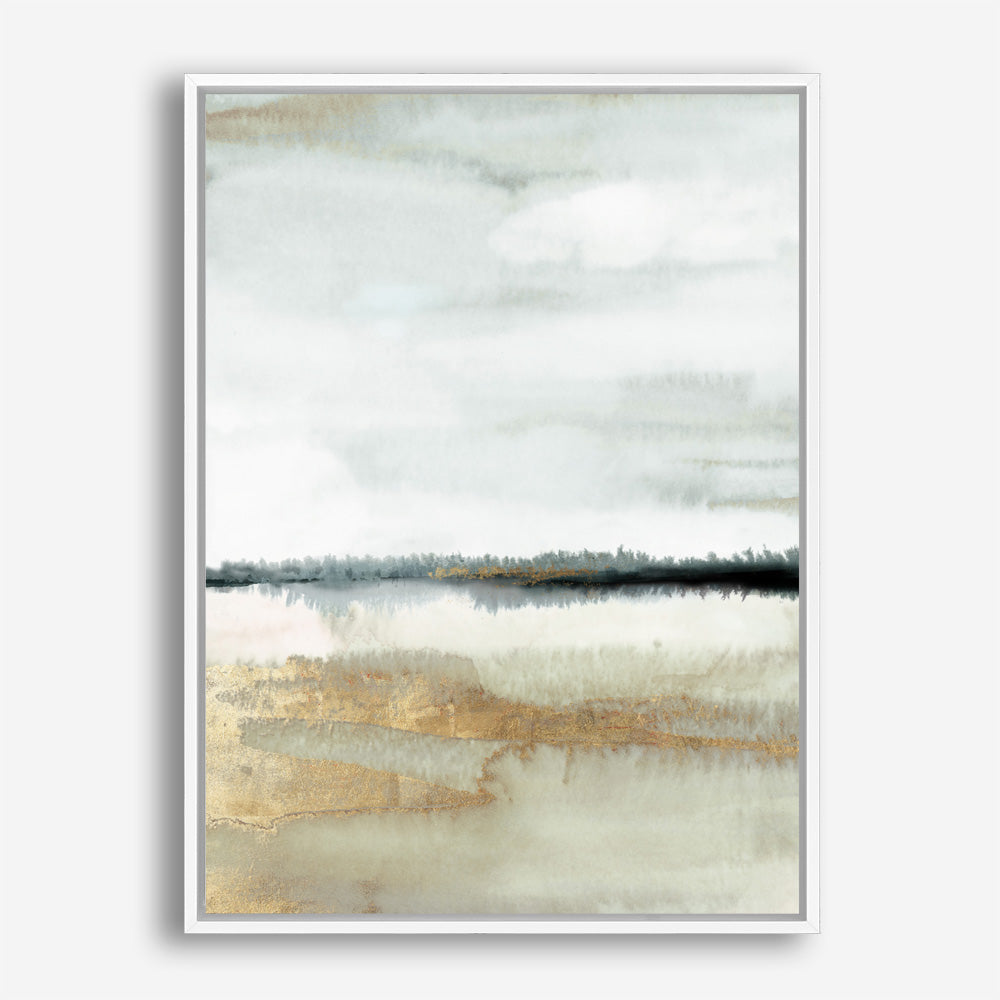 Shop A Home Before Dark I Canvas Print a painted abstract themed framed canvas wall art print from The Print Emporium artwork collection - Buy Australian made fine art painting style stretched canvas prints for the home and your interior decor space, TPE-PC-PG924-CA-35X46-NF