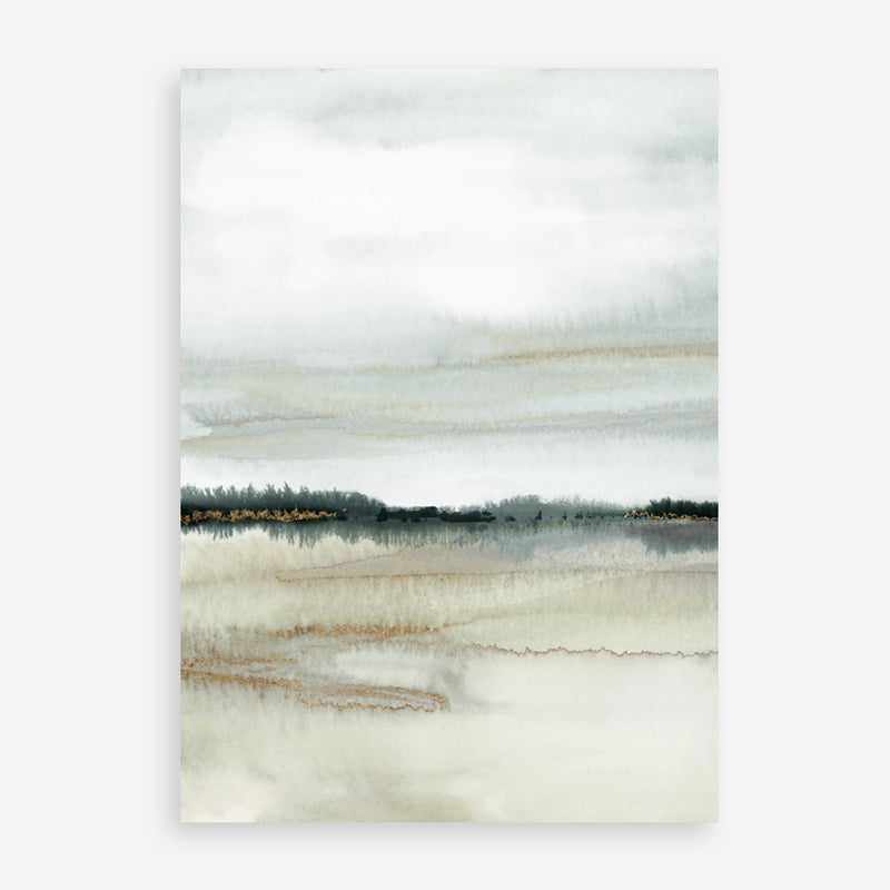 Shop A Home Before Dark II Art Print a painted abstract themed wall art print from The Print Emporium wall artwork collection - Buy Australian made fine art painting style poster and framed prints for the home and your interior decor room, TPE-PC-PG925-AP