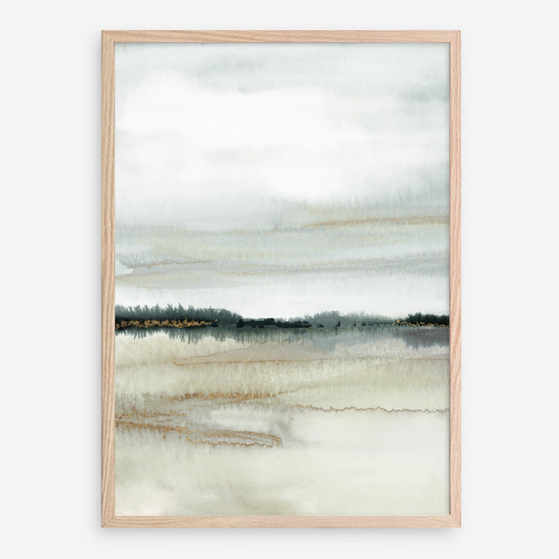 Shop A Home Before Dark II Art Print a painted abstract themed wall art print from The Print Emporium wall artwork collection - Buy Australian made fine art painting style poster and framed prints for the home and your interior decor room, TPE-PC-PG925-AP