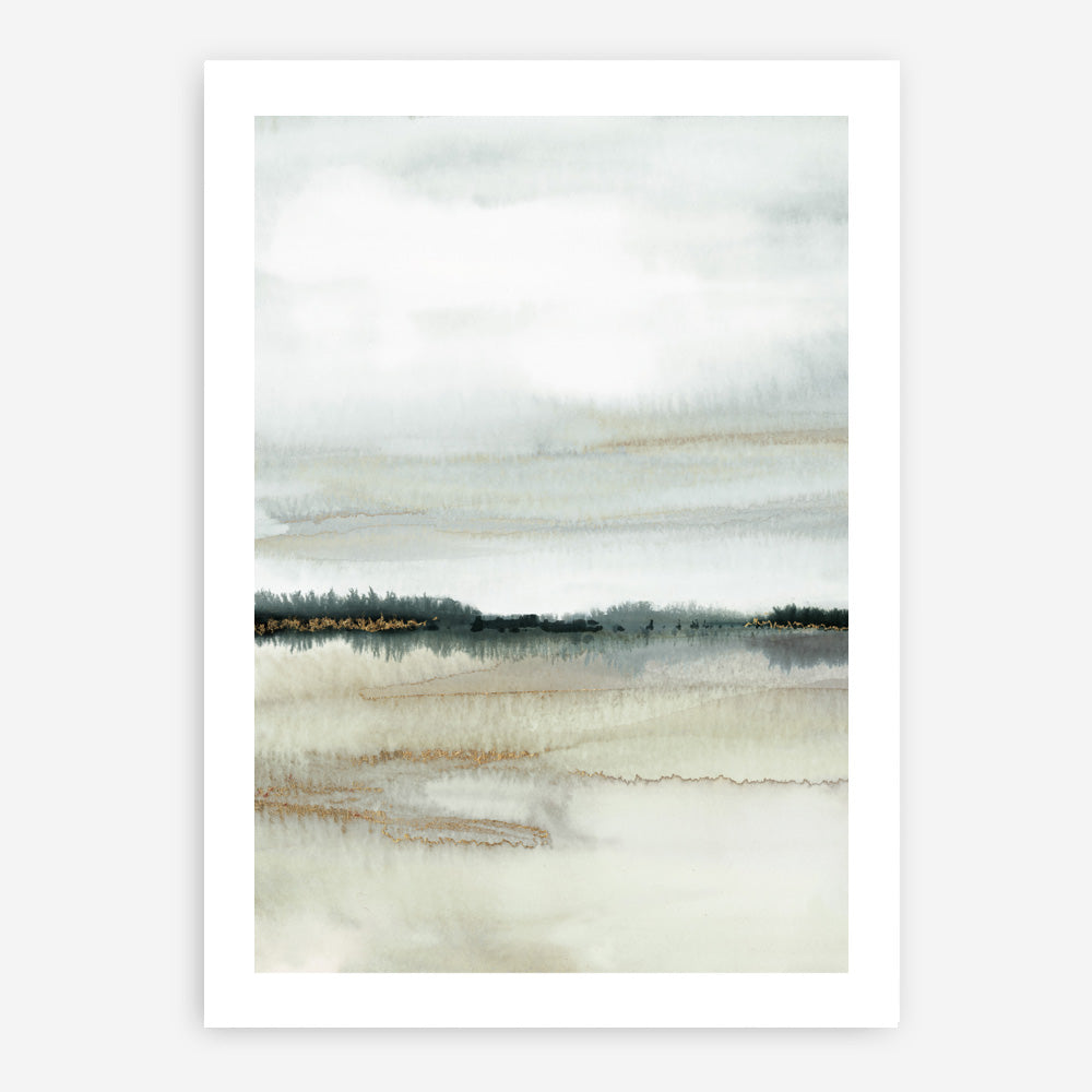 Shop A Home Before Dark II Art Print a painted abstract themed wall art print from The Print Emporium wall artwork collection - Buy Australian made fine art painting style poster and framed prints for the home and your interior decor room, TPE-PC-PG925-AP