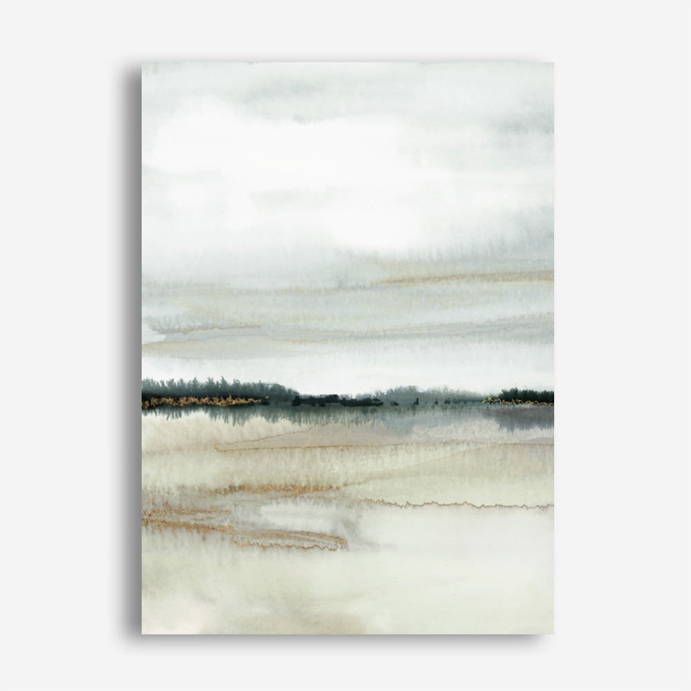 Shop A Home Before Dark II Canvas Print a painted abstract themed framed canvas wall art print from The Print Emporium artwork collection - Buy Australian made fine art painting style stretched canvas prints for the home and your interior decor space, TPE-PC-PG925-CA-35X46-NF