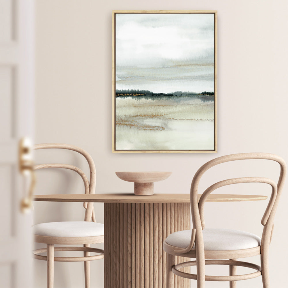 Shop A Home Before Dark II Canvas Print a painted abstract themed framed canvas wall art print from The Print Emporium artwork collection - Buy Australian made fine art painting style stretched canvas prints for the home and your interior decor space, TPE-PC-PG925-CA-35X46-NF