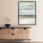 Shop A Home Before Dark III Canvas Print a painted abstract themed framed canvas wall art print from The Print Emporium artwork collection - Buy Australian made fine art painting style stretched canvas prints for the home and your interior decor space, TPE-PC-PG926-CA-35X46-NF