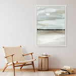 Shop A Home Before Dark III Canvas Print a painted abstract themed framed canvas wall art print from The Print Emporium artwork collection - Buy Australian made fine art painting style stretched canvas prints for the home and your interior decor space, TPE-PC-PG926-CA-35X46-NF