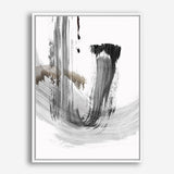 Shop A Loner I Canvas Print a painted abstract themed framed canvas wall art print from The Print Emporium artwork collection - Buy Australian made fine art painting style stretched canvas prints for the home and your interior decor space, TPE-PC-PG490-CA-35X46-NF