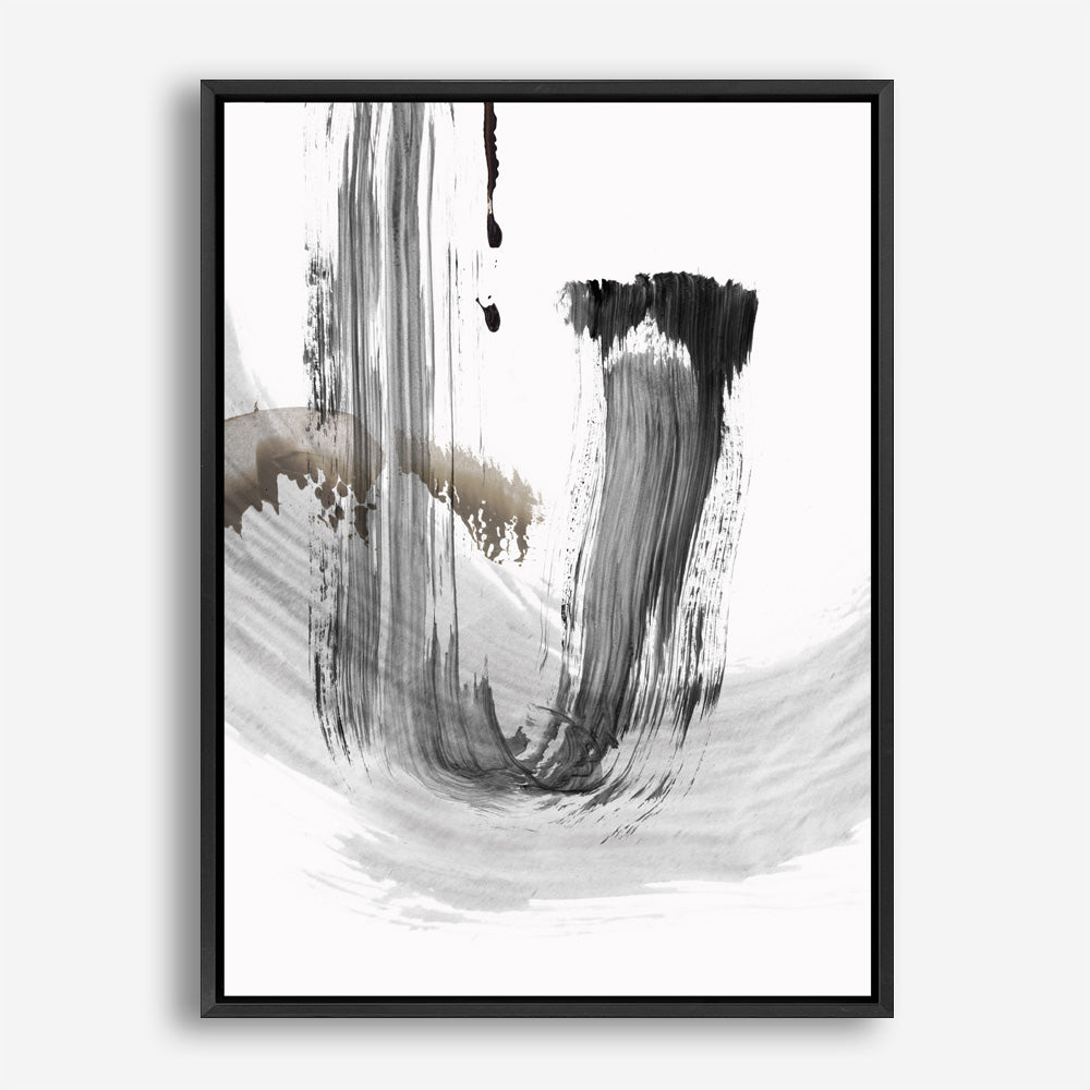 Shop A Loner I Canvas Print a painted abstract themed framed canvas wall art print from The Print Emporium artwork collection - Buy Australian made fine art painting style stretched canvas prints for the home and your interior decor space, TPE-PC-PG490-CA-35X46-NF