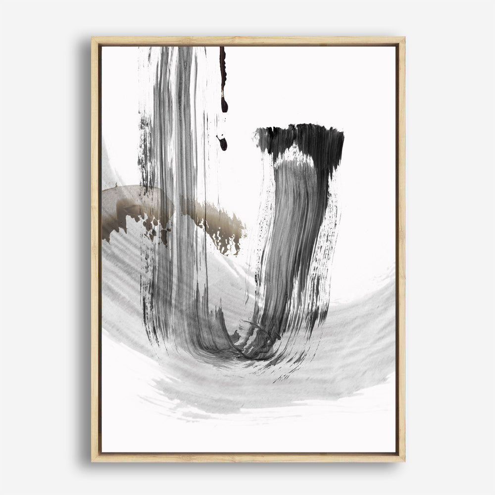 Shop A Loner I Canvas Print a painted abstract themed framed canvas wall art print from The Print Emporium artwork collection - Buy Australian made fine art painting style stretched canvas prints for the home and your interior decor space, TPE-PC-PG490-CA-35X46-NF