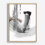 Shop A Loner I Canvas Print a painted abstract themed framed canvas wall art print from The Print Emporium artwork collection - Buy Australian made fine art painting style stretched canvas prints for the home and your interior decor space, TPE-PC-PG490-CA-35X46-NF