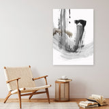 Shop A Loner I Canvas Print a painted abstract themed framed canvas wall art print from The Print Emporium artwork collection - Buy Australian made fine art painting style stretched canvas prints for the home and your interior decor space, TPE-PC-PG490-CA-35X46-NF