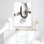Shop A Loner II Art Print a painted abstract themed wall art print from The Print Emporium wall artwork collection - Buy Australian made fine art painting style poster and framed prints for the home and your interior decor room, TPE-PC-PG491-AP