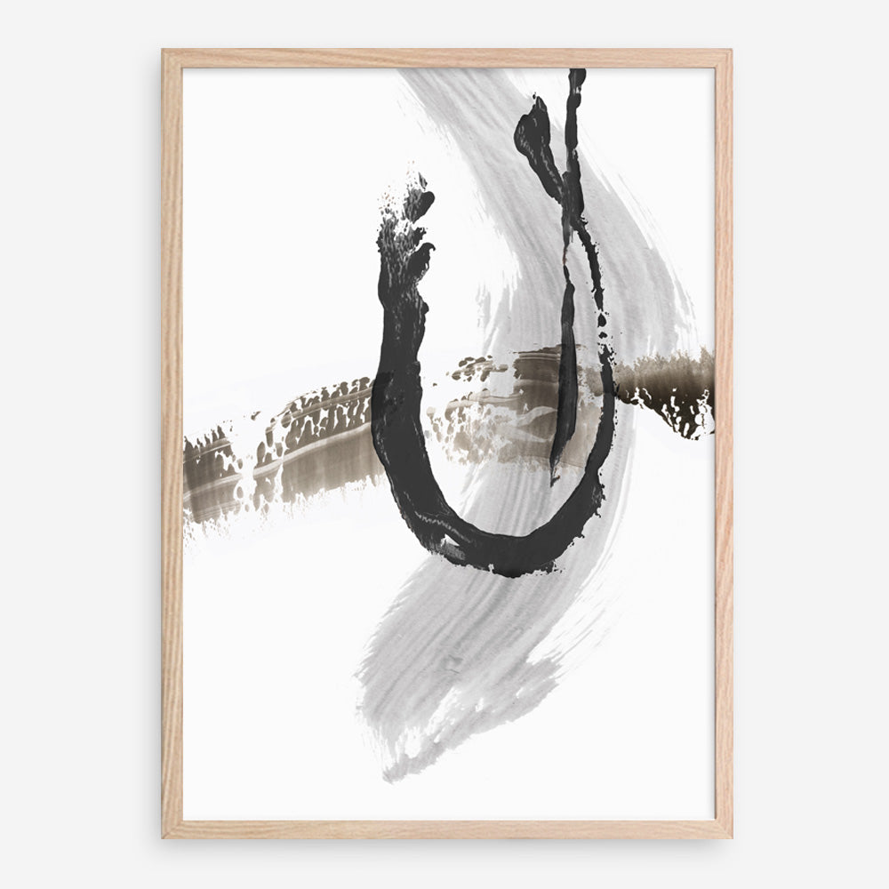 Shop A Loner II Art Print a painted abstract themed wall art print from The Print Emporium wall artwork collection - Buy Australian made fine art painting style poster and framed prints for the home and your interior decor room, TPE-PC-PG491-AP