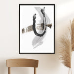 Shop A Loner II Art Print a painted abstract themed wall art print from The Print Emporium wall artwork collection - Buy Australian made fine art painting style poster and framed prints for the home and your interior decor room, TPE-PC-PG491-AP