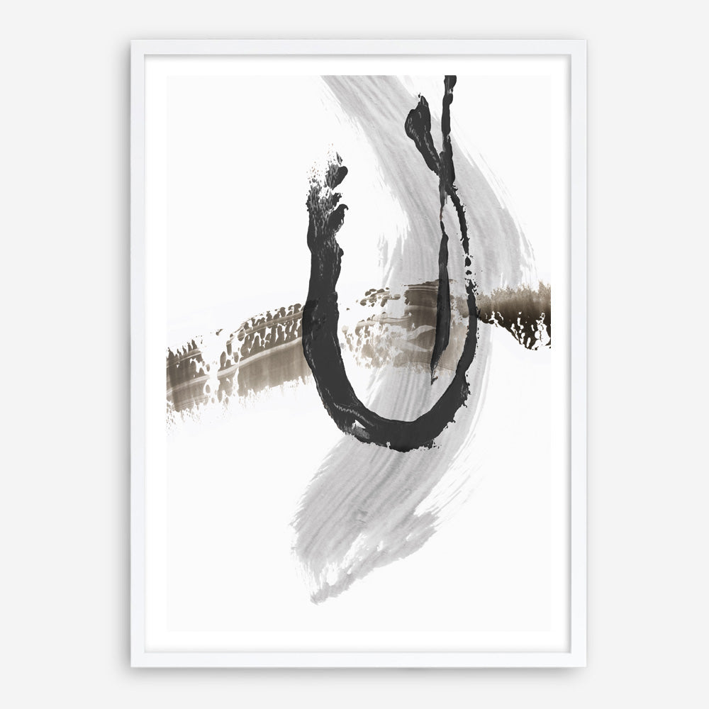Shop A Loner II Art Print a painted abstract themed wall art print from The Print Emporium wall artwork collection - Buy Australian made fine art painting style poster and framed prints for the home and your interior decor room, TPE-PC-PG491-AP