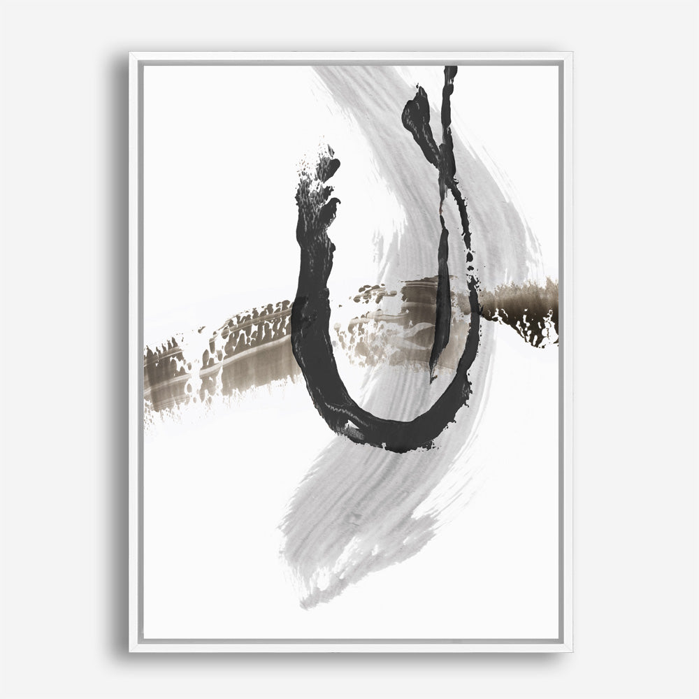 Shop A Loner II Canvas Print a painted abstract themed framed canvas wall art print from The Print Emporium artwork collection - Buy Australian made fine art painting style stretched canvas prints for the home and your interior decor space, TPE-PC-PG491-CA-35X46-NF