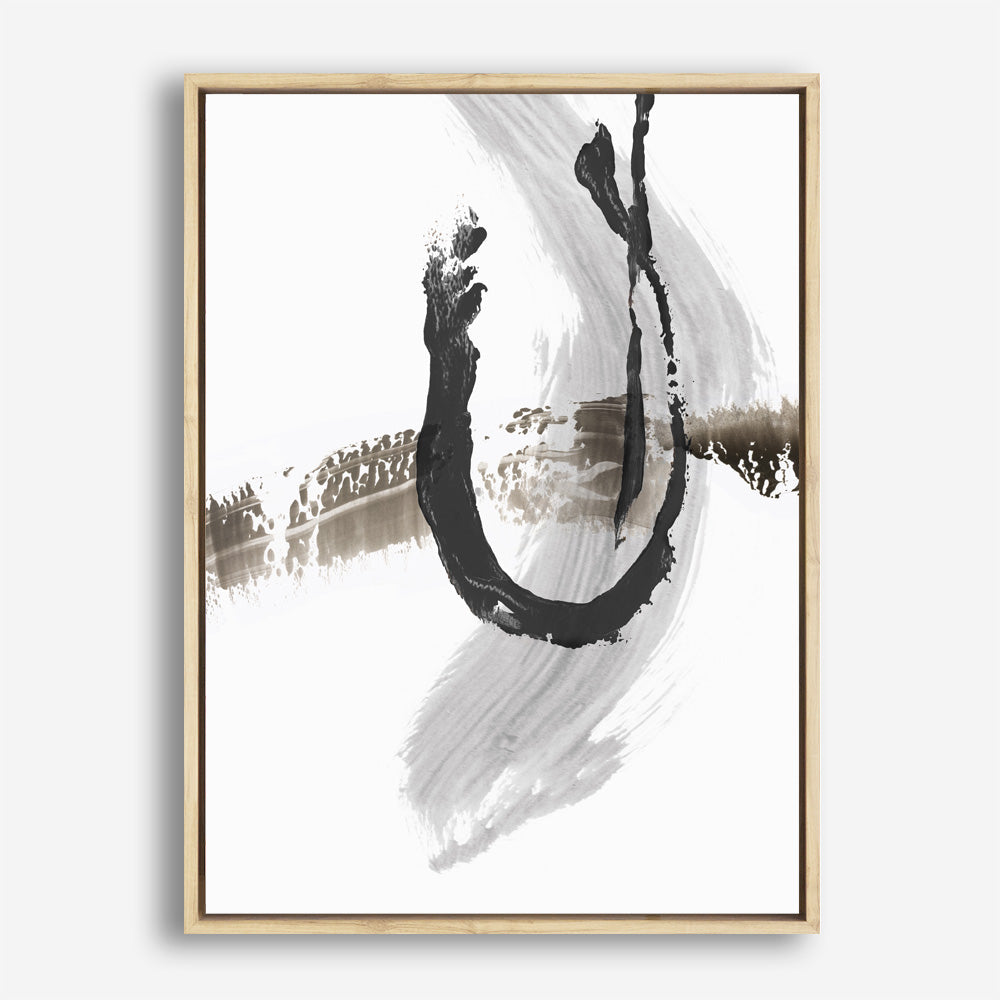 Shop A Loner II Canvas Print a painted abstract themed framed canvas wall art print from The Print Emporium artwork collection - Buy Australian made fine art painting style stretched canvas prints for the home and your interior decor space, TPE-PC-PG491-CA-35X46-NF