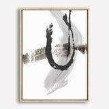 Shop A Loner II Canvas Print a painted abstract themed framed canvas wall art print from The Print Emporium artwork collection - Buy Australian made fine art painting style stretched canvas prints for the home and your interior decor space, TPE-PC-PG491-CA-35X46-NF