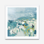 Shop Above The Sea (Square) Art Print a painted abstract themed wall art print from The Print Emporium wall artwork collection - Buy Australian made fine art painting style poster and framed prints for the home and your interior decor room, TPE-PC-BC052-AP