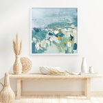 Shop Above The Sea (Square) Art Print a painted abstract themed wall art print from The Print Emporium wall artwork collection - Buy Australian made fine art painting style poster and framed prints for the home and your interior decor room, TPE-PC-BC052-AP