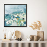 Shop Above The Sea (Square) Art Print a painted abstract themed wall art print from The Print Emporium wall artwork collection - Buy Australian made fine art painting style poster and framed prints for the home and your interior decor room, TPE-PC-BC052-AP