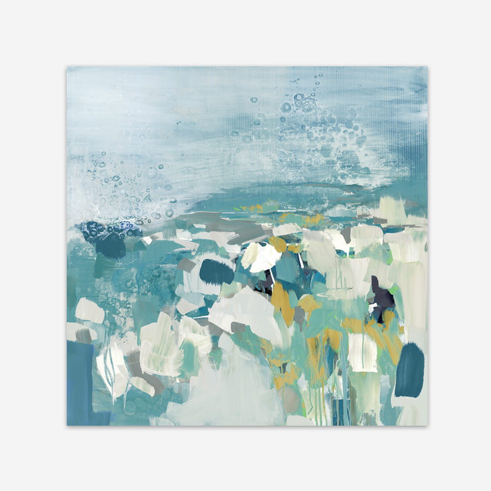 Shop Above The Sea (Square) Art Print a painted abstract themed wall art print from The Print Emporium wall artwork collection - Buy Australian made fine art painting style poster and framed prints for the home and your interior decor room, TPE-PC-BC052-AP