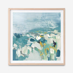 Shop Above The Sea (Square) Art Print a painted abstract themed wall art print from The Print Emporium wall artwork collection - Buy Australian made fine art painting style poster and framed prints for the home and your interior decor room, TPE-PC-BC052-AP