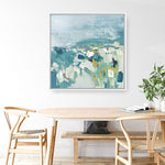 Shop Above The Sea (Square) Canvas Print a painted abstract themed framed canvas wall art print from The Print Emporium artwork collection - Buy Australian made fine art painting style stretched canvas prints for the home and your interior decor space, TPE-PC-BC052-CA-40X40-NF