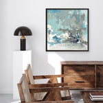 Shop Above the Mist (Square) Art Print a painted abstract themed wall art print from The Print Emporium wall artwork collection - Buy Australian made fine art painting style poster and framed prints for the home and your interior decor room, TPE-PC-BC050-AP