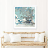 Shop Above the Mist (Square) Art Print a painted abstract themed wall art print from The Print Emporium wall artwork collection - Buy Australian made fine art painting style poster and framed prints for the home and your interior decor room, TPE-PC-BC050-AP