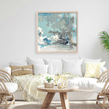 Shop Above the Mist (Square) Art Print a painted abstract themed wall art print from The Print Emporium wall artwork collection - Buy Australian made fine art painting style poster and framed prints for the home and your interior decor room, TPE-PC-BC050-AP