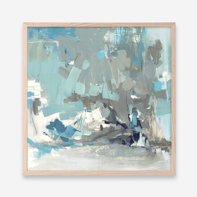 Shop Above the Mist (Square) Art Print a painted abstract themed wall art print from The Print Emporium wall artwork collection - Buy Australian made fine art painting style poster and framed prints for the home and your interior decor room, TPE-PC-BC050-AP