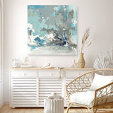 Shop Above the Mist (Square) Canvas Print a painted abstract themed framed canvas wall art print from The Print Emporium artwork collection - Buy Australian made fine art painting style stretched canvas prints for the home and your interior decor space, TPE-PC-BC050-CA-40X40-NF